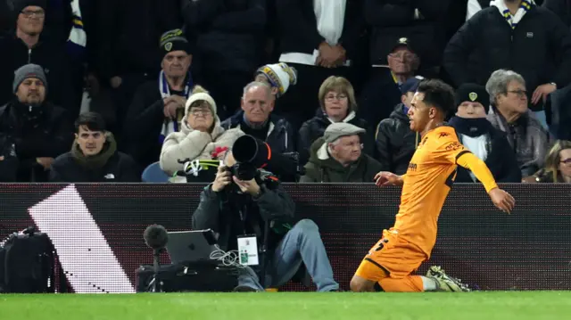 Fabio Carvalho celebrates for Hull City