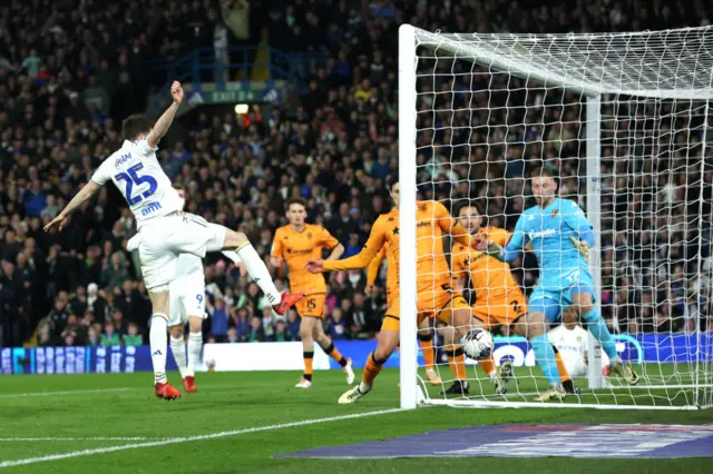 Sam Byram scores for Leeds