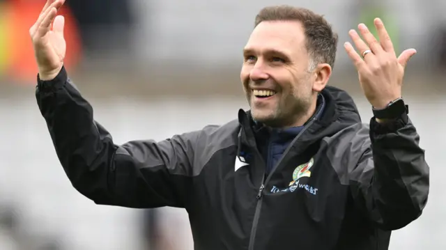 Blackburn boss John Eustace