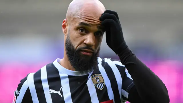 David McGoldrick of Notts County