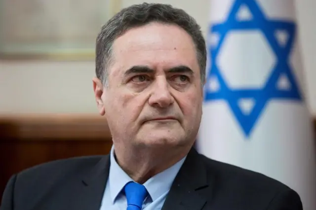 Israeli foreign minister Israel Katz