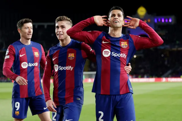 Barcelona celebrate