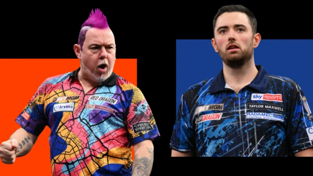 Peter Wright and Luke Humphries