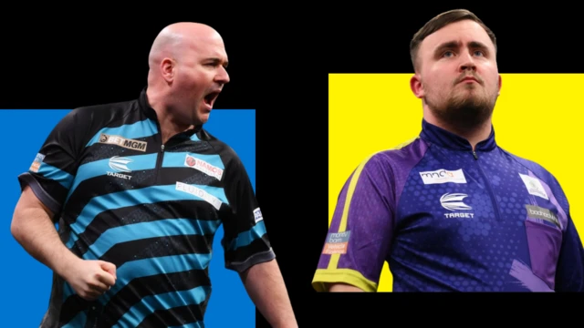 Rob Cross and Luke Littler