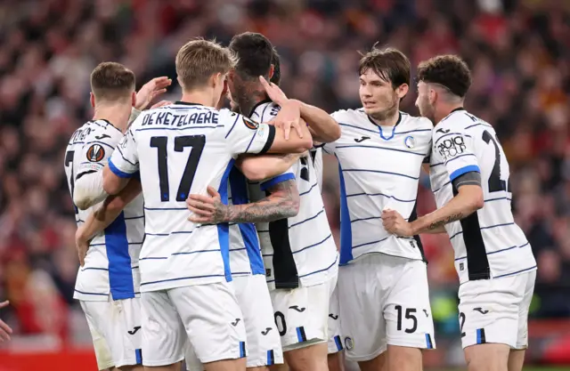 Atalanta celebrate