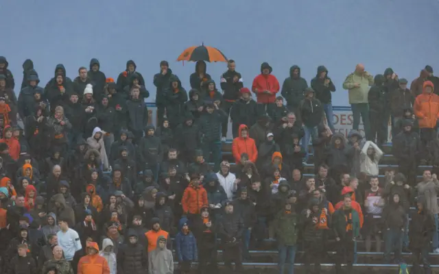 Fans at Cappielow