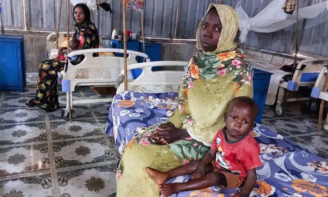 A health centre in South Darfur state in 2022.