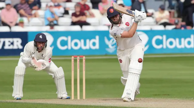 Matt Critchley batting for Essex