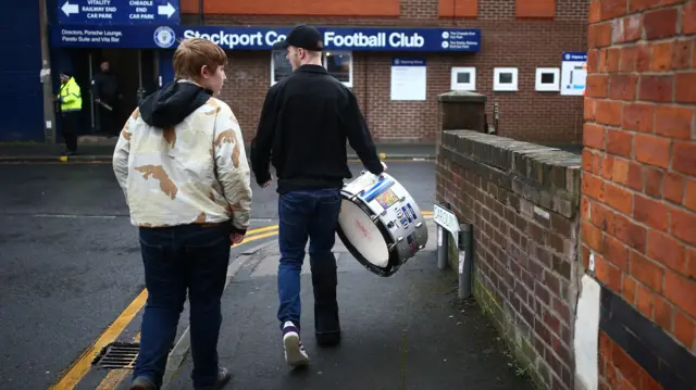 Stockport fans