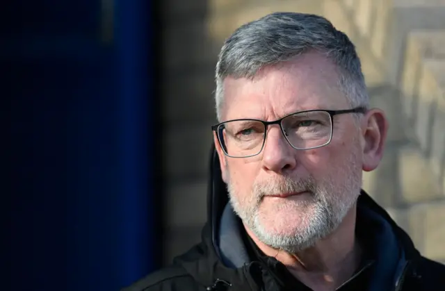 St Johnstone manager Craig Levein during a cinch Premiership match at McDiarmid Park in Perth, Scotland.