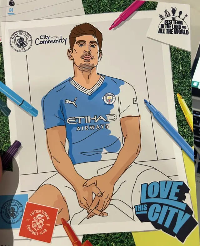 Man City programme