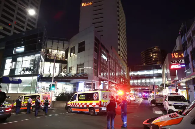 Outside shot of the shopping centre