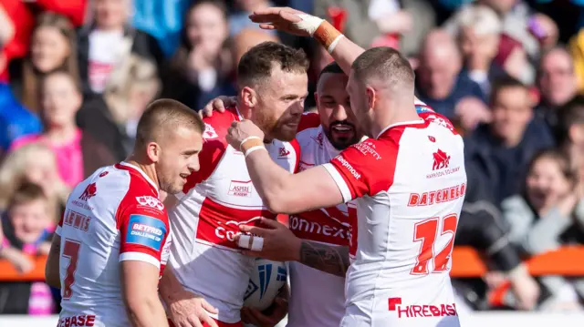 Hull KR celebrate