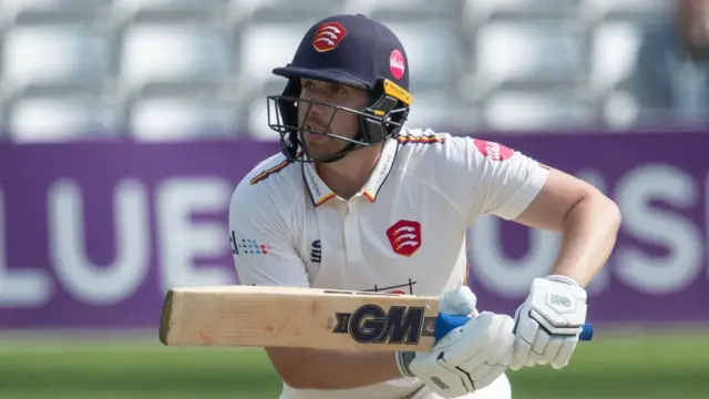 Matt Critchley batting for Essex