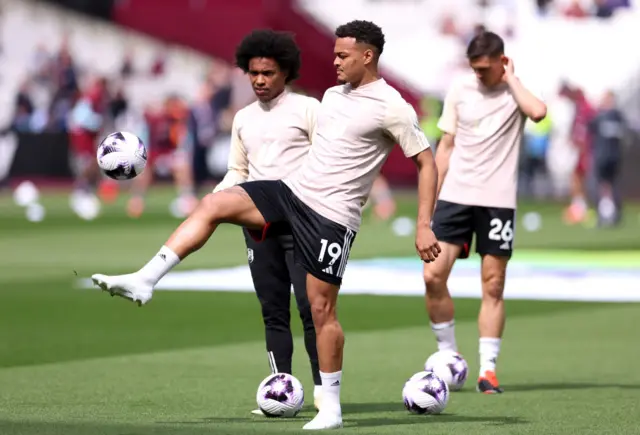 Fulham training