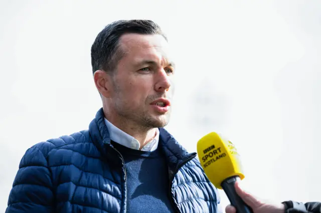 Ross County manager Don Cowie