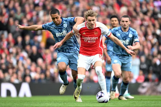 Martin Odegaard and Youri Tielemans