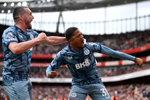 Leon Bailey celebrates