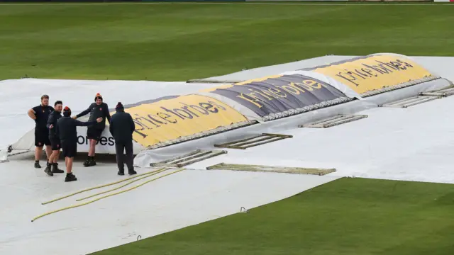 Covers on at Chelmsford