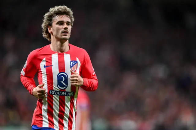 Atletico Madrid striker Antoine Griezmann