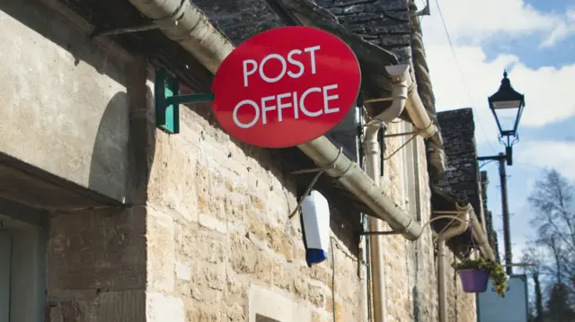 Post Office sign