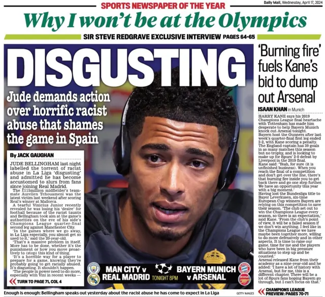 Mail back page