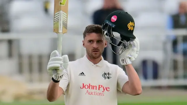 Nottinghamshire's Joe Clarke