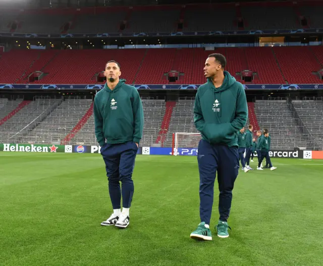 William Saliba and Gabriel