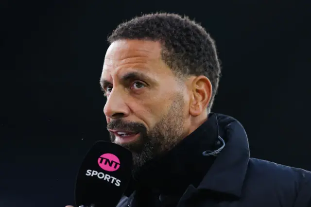 Rio Ferdinand talks to TNT Sports