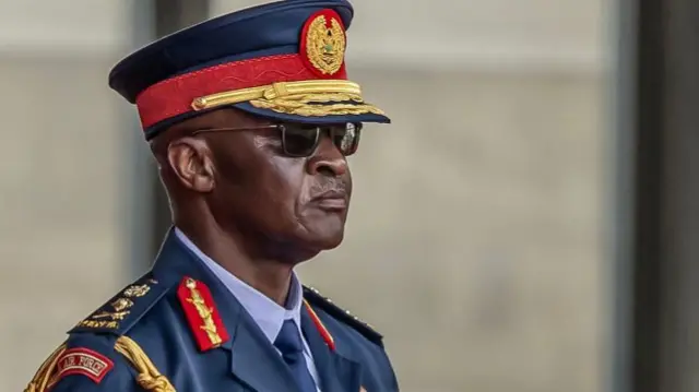 Chief of Kenya Defence Forces General Francis Ogolla