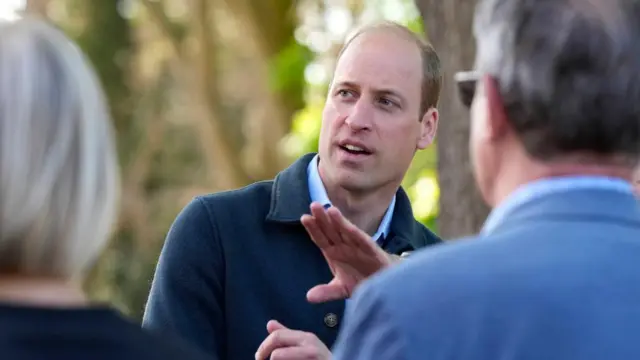 Prince William speaking