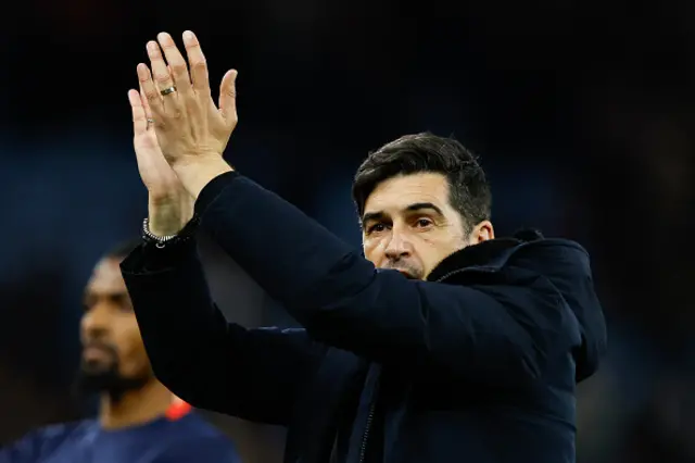 Paulo Fonseca the head coach / manager of Lille OSC reacts