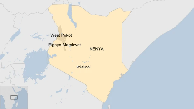 Map of Kenya