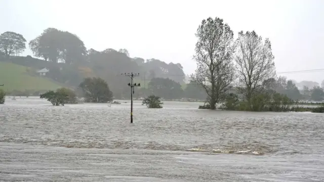 Storm Babet left huge areas of unharvested farmland under water