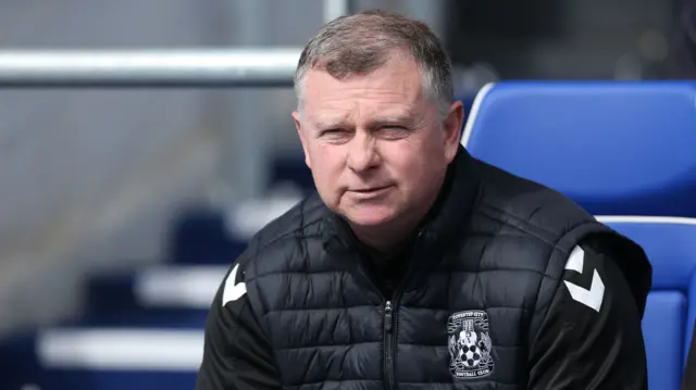 Coventry manager Mark Robins