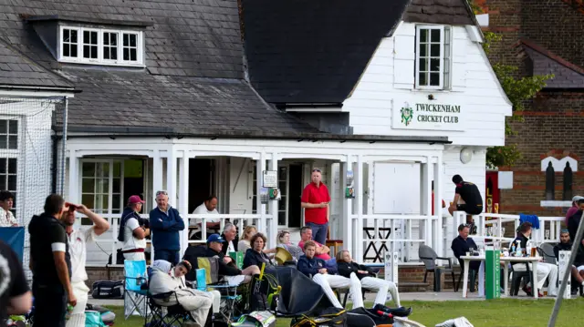 A picture of a club cricket ground