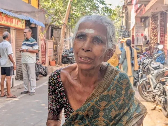 Palayammal, 74, has voted in dozens of elections since she turned 18