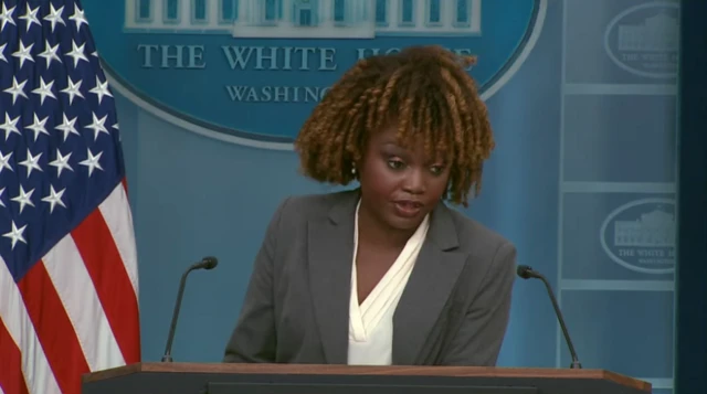 White House Press Secretary Karine Jean-Pierre