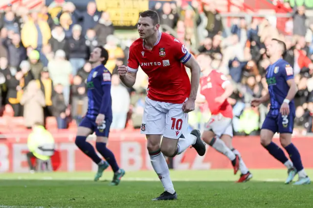 Wrexham striker Paul Mullin