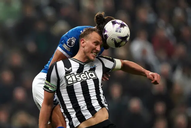 Burn and Calvert-Lewin duel in the air