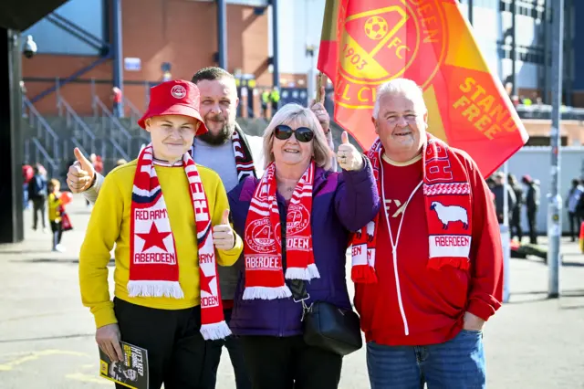 Aberdeen fans