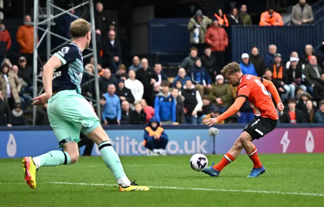 Berry scores to reduce the arrears for Luton