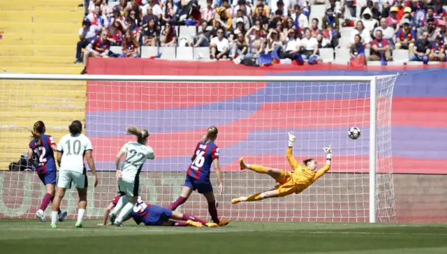 Cuthbert's strike flies into the top corner