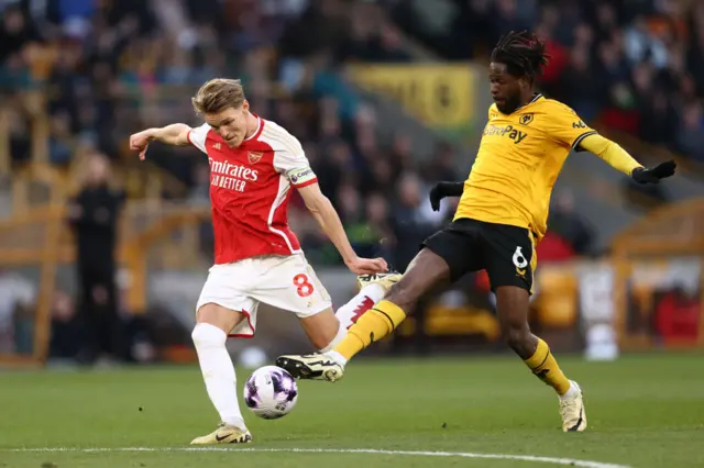 Martin Odegaard and Boubacar Traore