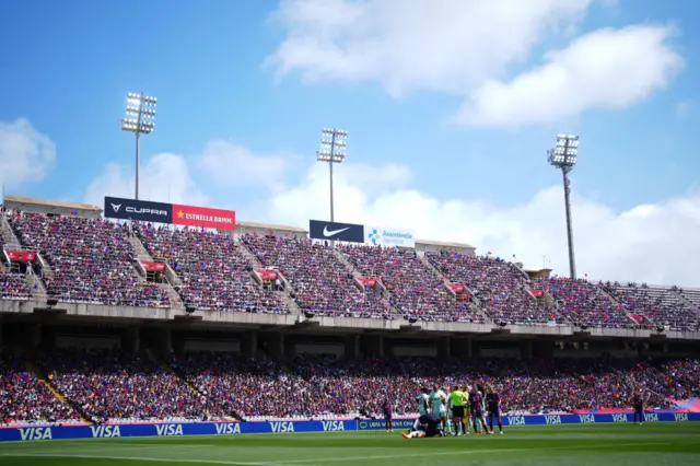 Barcelona stadium general view