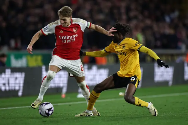 Martin Odegaard and Boubacar Traore