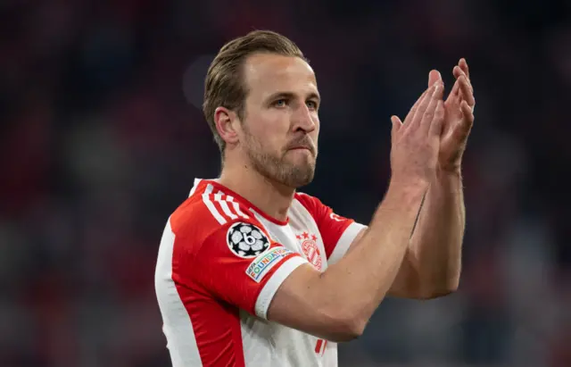 Bayern Munich striker Harry Kane