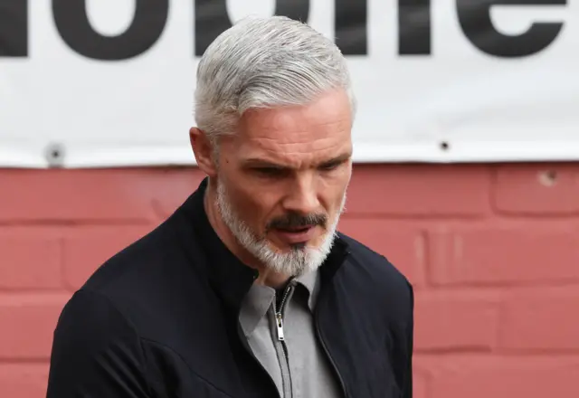 Dundee United manager Jim Goodwin