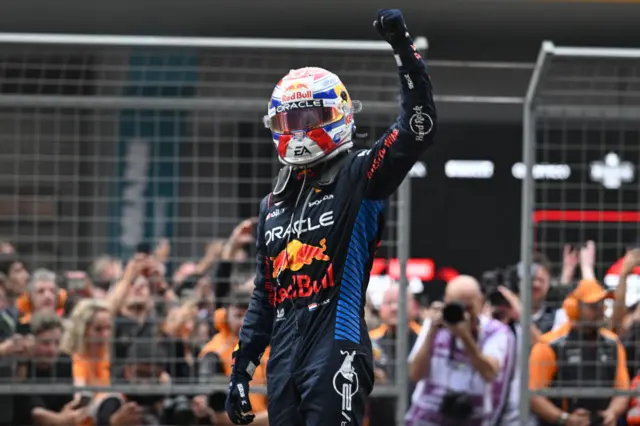 Max Verstappen at the Chinese GP.