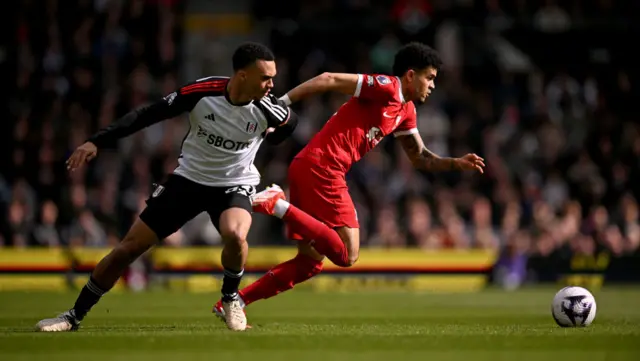 Antonee Robinson and Luis Diaz